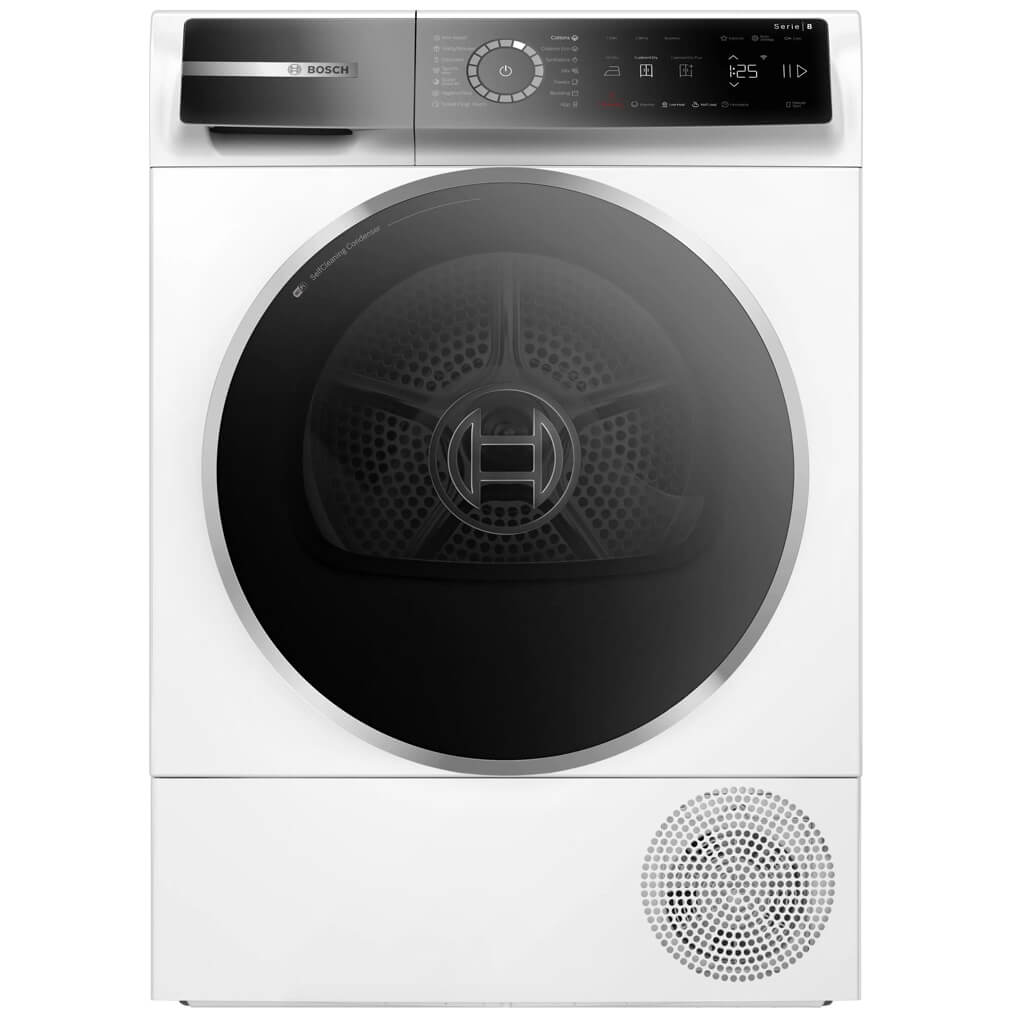 Máy sấy quần áo bơm nhiệt Bosch 9 kg WQB245B0SG Series 8 Cao Cấp