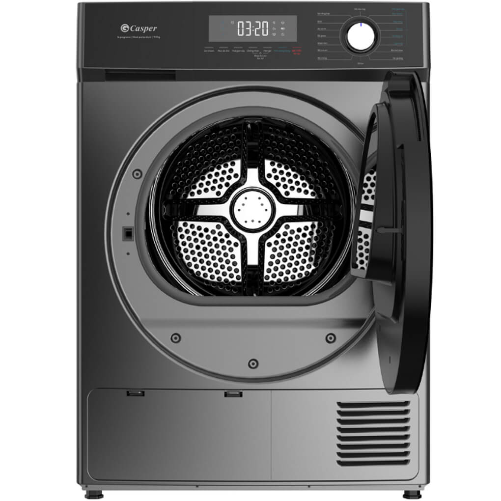 Máy sấy quần áo bơm nhiệt Casper 9 kg TD-P9HG1 ảnh 4