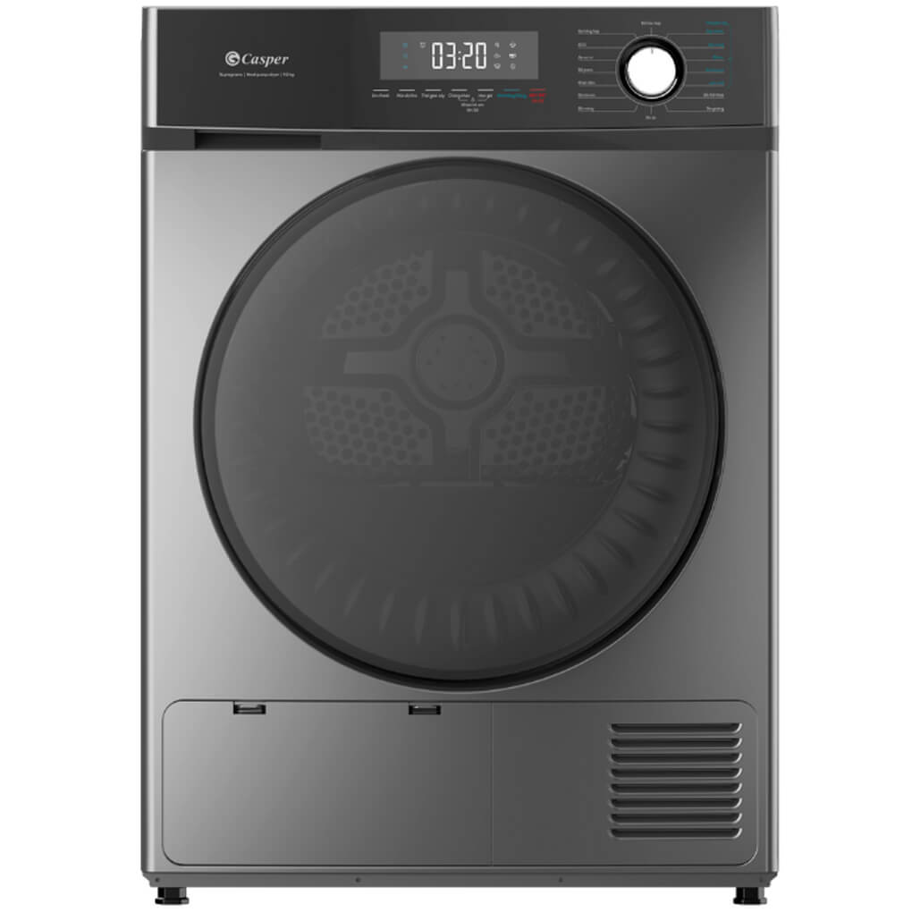 Máy sấy quần áo bơm nhiệt Casper 9 kg TD-P9HG1