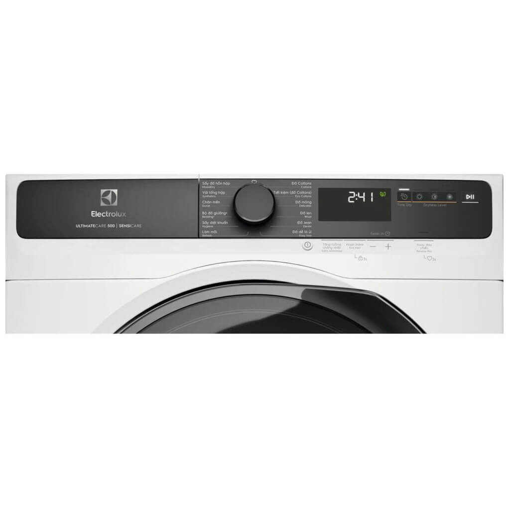 Máy sấy quần áo bơm nhiệt Electrolux 8 kg EDH803J5WCR ảnh 3