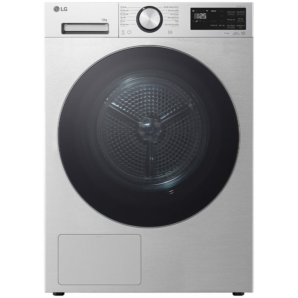 Máy sấy quần áo bơm nhiệt LG Inverter 12 kg RX12VHP5S1