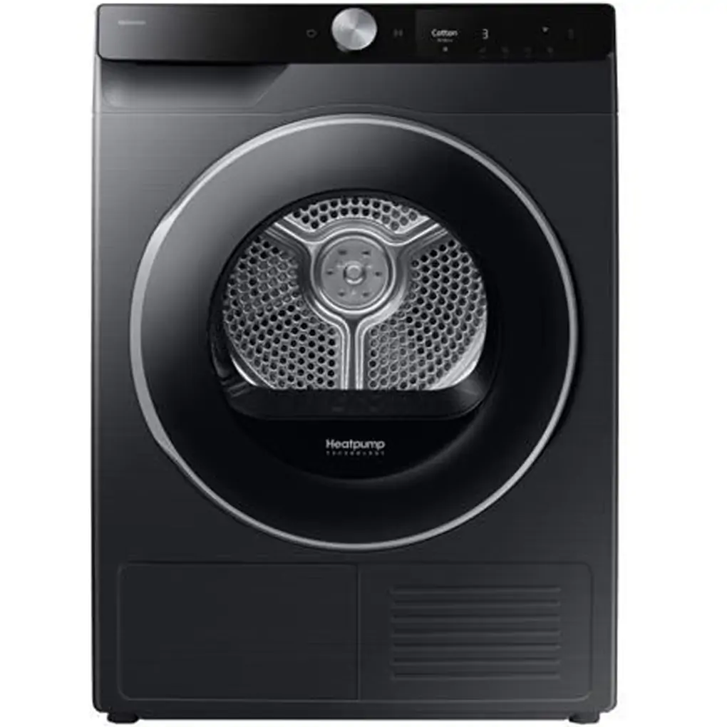 Máy sấy quần áo bơm nhiệt Samsung 9 kg DV90T6240LB/SV