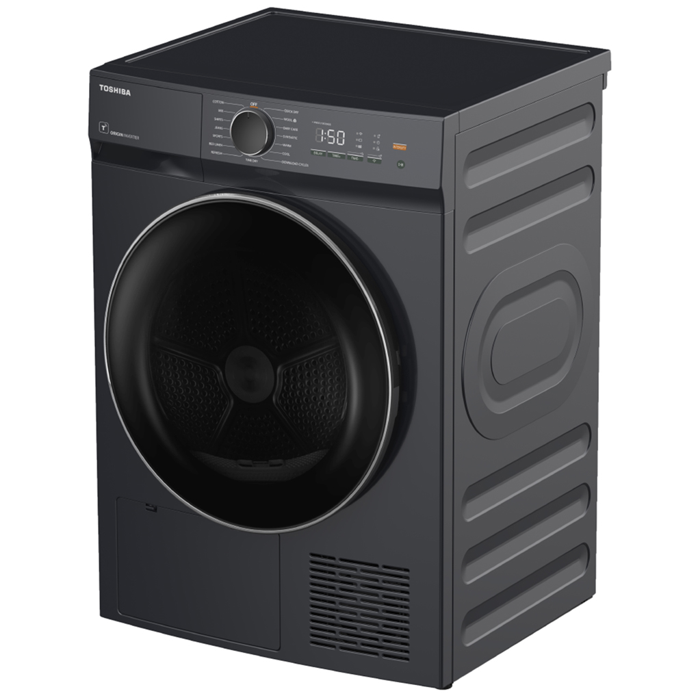 Đánh giá Máy sấy quần áo bơm nhiệt Toshiba Inverter 8 kg TD-T21B90HWV(MG)