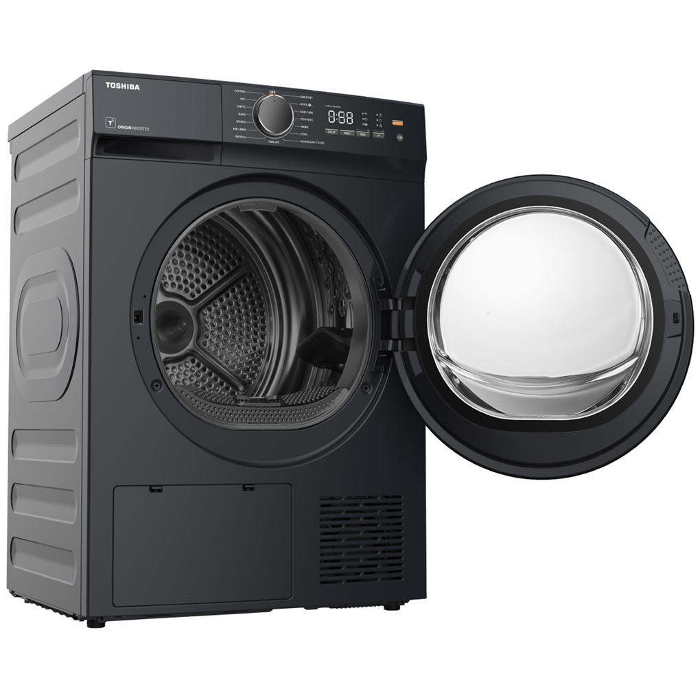 Máy sấy quần áo bơm nhiệt Toshiba Inverter 8 kg TD-T21B90HWV(MG) – hình 4