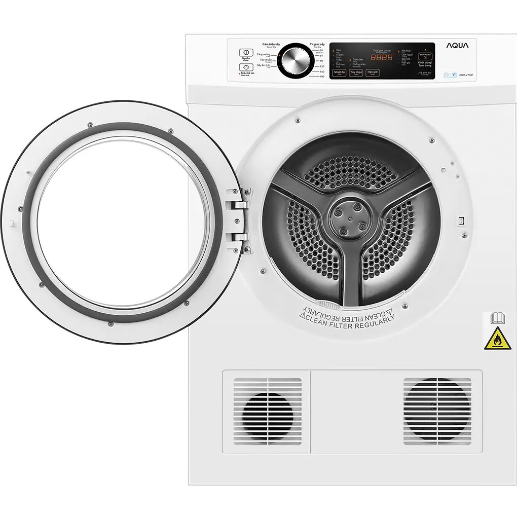 Máy sấy quần áo thông hơi Aqua 7 kg AQH-V700F ảnh 4