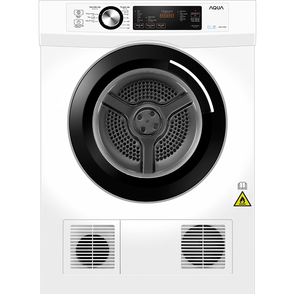 Máy sấy quần áo thông hơi Aqua 7 kg AQH-V700F