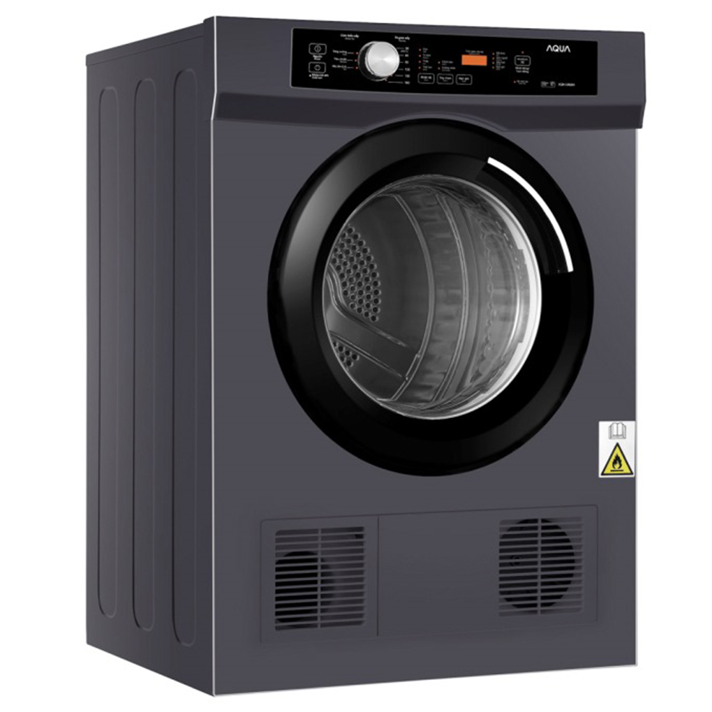 Đánh giá Máy sấy quần áo thông hơi Aqua 8 kg AQH-V800H.SS