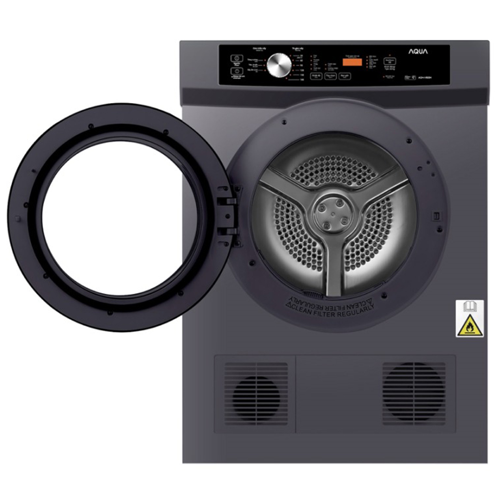 Máy sấy quần áo thông hơi Aqua 8 kg AQH-V800H.SS – hình 3