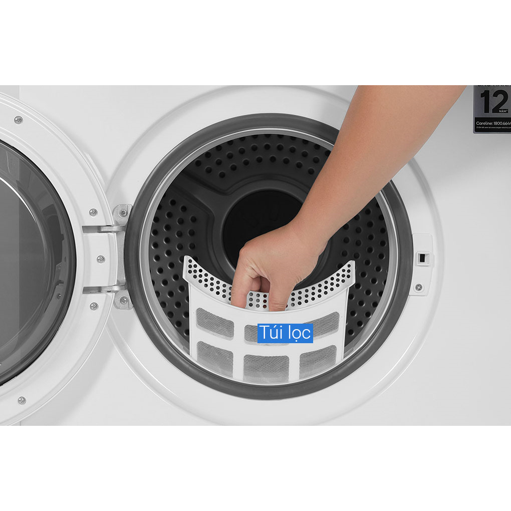 Máy sấy quần áo thông hơi Casper 7.2 kg TD-72VWD ảnh 5