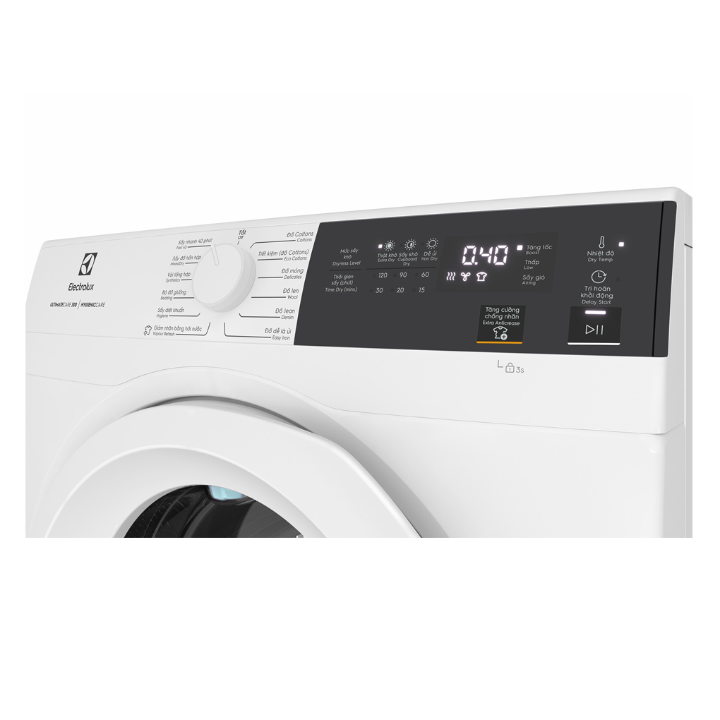 Máy sấy quần áo thông hơi Electrolux 9 kg EDS904H3WC ảnh 4