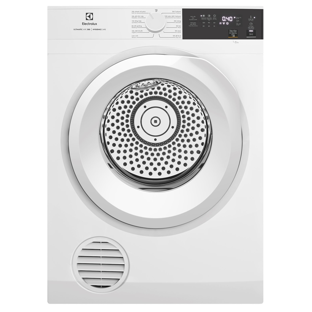 Máy sấy quần áo thông hơi Electrolux 9 kg EDV904H3WC